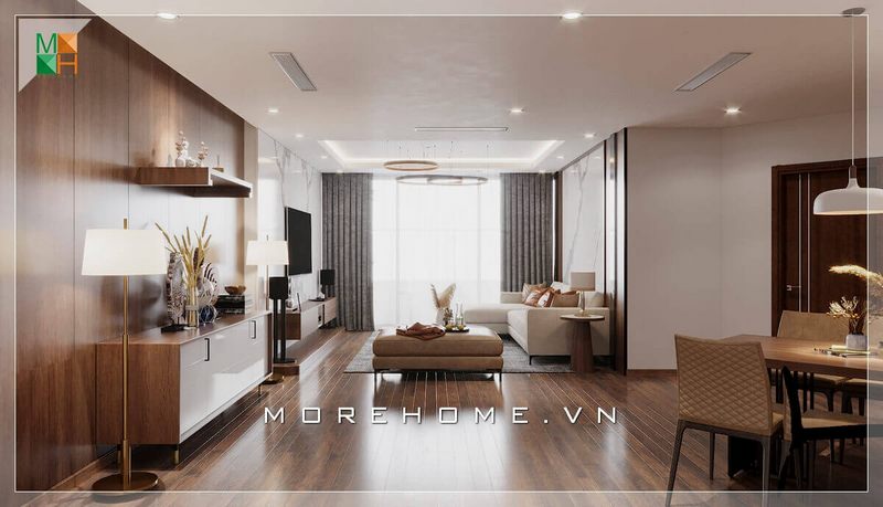 Hiện nay, thiết kế phòng khách hiện đại với không gian mở đang là xu hướng rất được ưa chuộng, giúp cho ngôi nhà của bạn trở nên liền mạch, không còn bị ngăn cách, gò bó như trước đây.